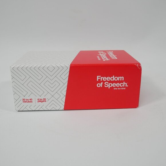 Freedom Of Speech Card Game - The Fun Kind Party Game For Adults - Picture 4 of 4